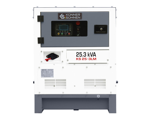 Генератор дизельний Konner&Sohnen KS 25-3LM
