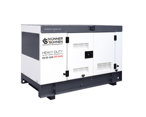 Генератор дизельний Konner&Sohnen KS 25-3LM