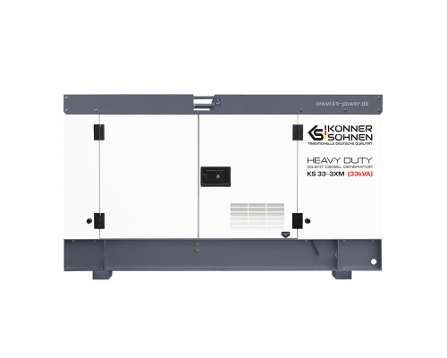 Генератор дизельний Konner&Sohnen KS 33-3XM