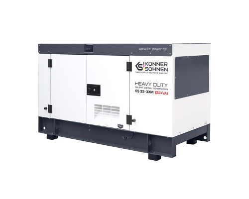 Генератор дизельний Konner&Sohnen KS 33-3XM