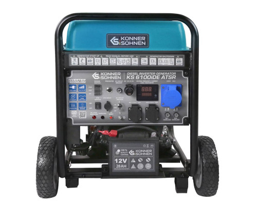 Генератор дизельний інверторний Könner&Söhnen KS 6100iDЕ ATSR