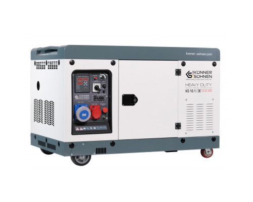 Генератор дизельний Konner&Sohnen KS 16-1/3E