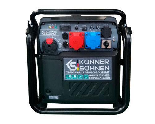 Генератор інверторний Konner&Sohnen KS 8100iE 1/3 ATSR