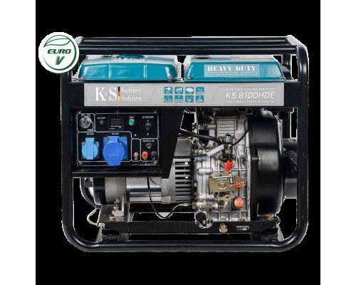 Генератор дизельний Konner&Sohnen 8100HDE-1/3 ATSR