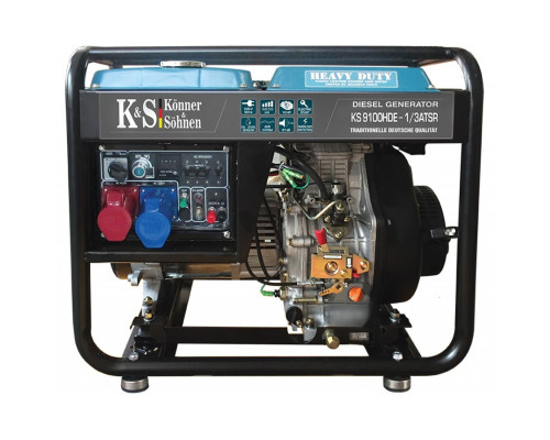Генератор дизельний Konner&Sohnen 9100HDE-1/3 ATSR