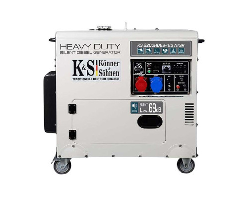 Генератор дизельний Konner&Sohnen KS 8200HDES-1/3  ATSR