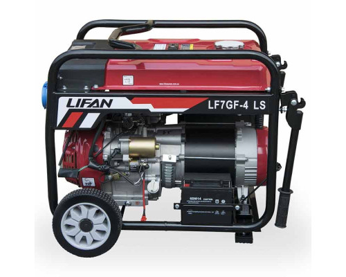 Генератор двопаливний Lifan LF7GF-4LS BG