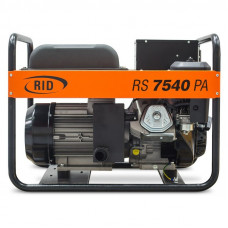 Генератор бензиновий RID RS 7540PA