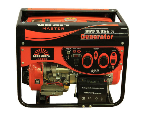 Генератор бензиновий Vitals Master EST 5.8ba