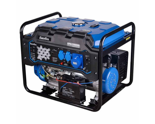 Двохпаливний генератор газ-бензин EnerSol EPG-7500SE