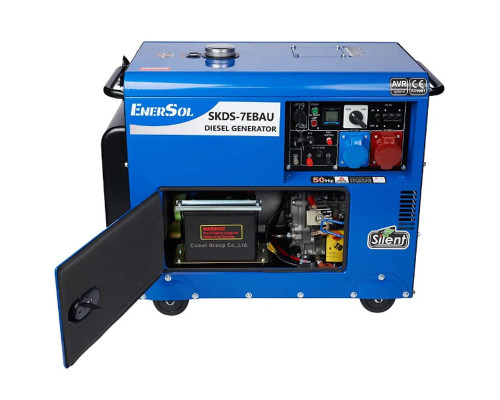 Генератор дизельний EnerSol SKDS-7EBAU