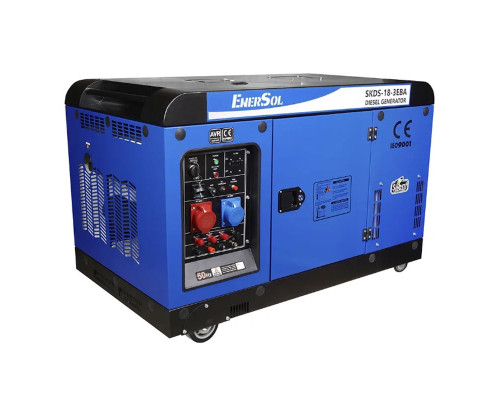 Генератор дизельний EnerSol SKDS-18-3EBA