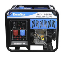 Генератор дизельний EnerSol SKD-15-3EBA