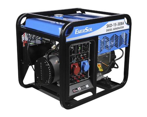 Генератор дизельний EnerSol SKD-15-3EBA