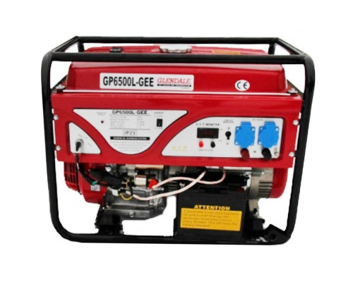Генератор бензиновий Glendale GP6500L-GEE/1 AKБ