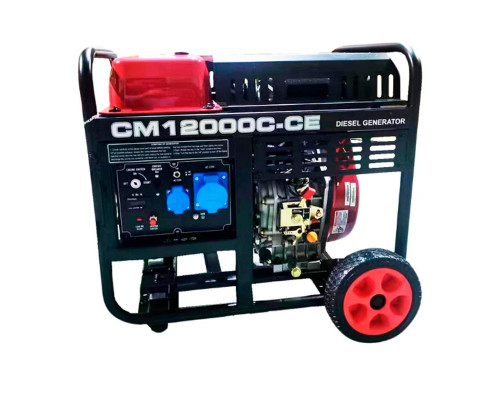 Генератор дизельний Senci CM12000CE
