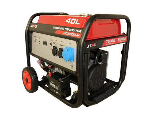 Генератор бензиновий Senci SC 8000 V