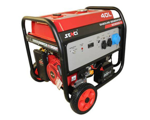 Генератор бензиновий Senci SC 8000 V