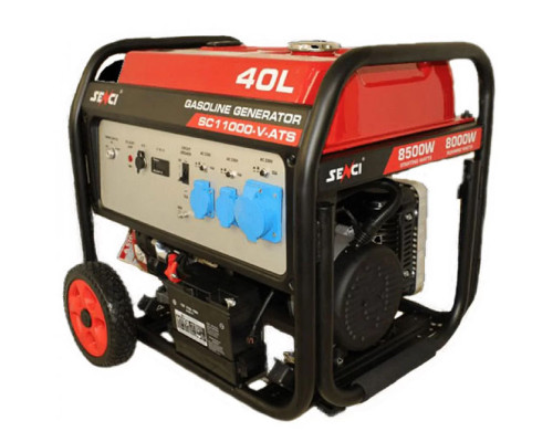 Генератор бензиновий Senci SC 11000 V ATS