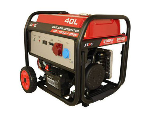 Генератор бензиновий Senci SC 11000 V 380V