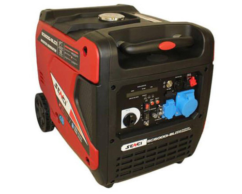 Генератор інверторний газ/бензин Senci SC 6000 i BL (D)