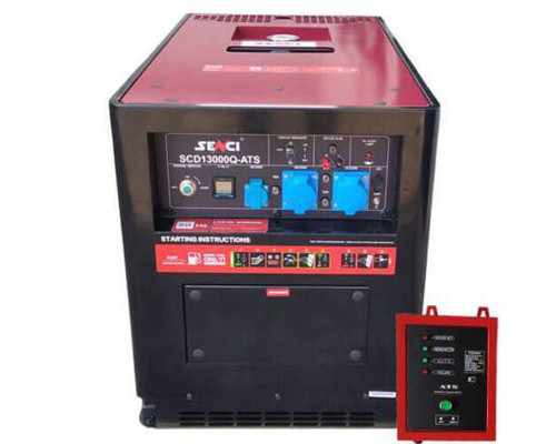 Генератор дизельний Senci SCD 13000 Q ATS