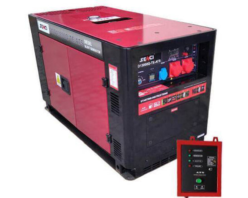 Генератор дизельний Senci SCD 13000 Q TE ATS