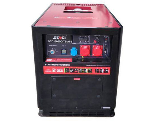 Генератор дизельний Senci SCD 13000 Q TE ATS