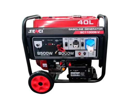 Генератор бензиновий Senci SC11000E-V