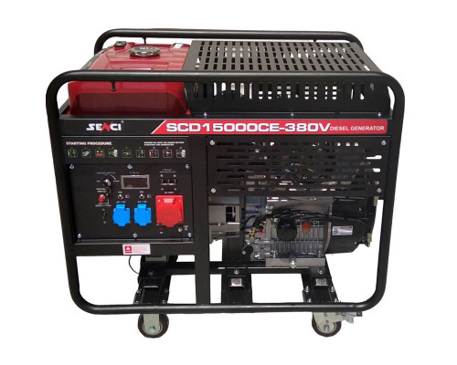 Генератор дизельний Senci SCD 15000 CE 380V