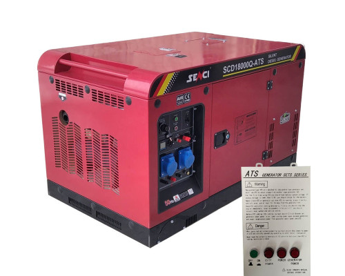 Генератор дизельний Senci SCD 18000 Q ATS