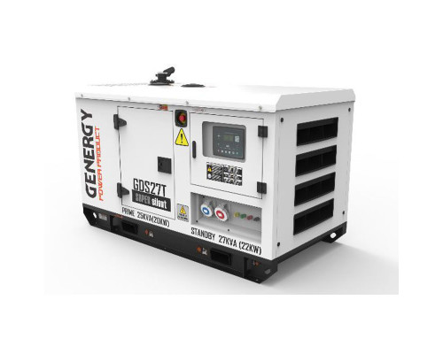 Генератор дизельний Genergy GDS27T