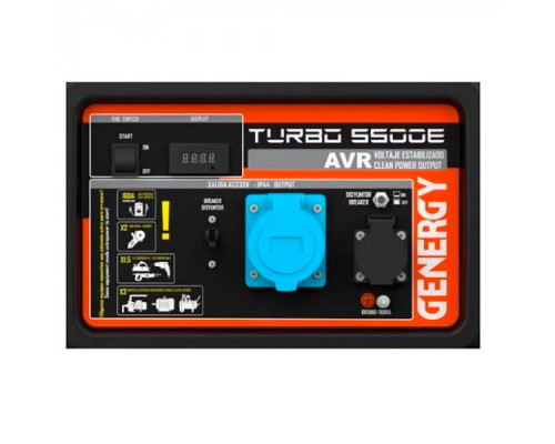 Генератор бензиновий Genergy TURBO5000E