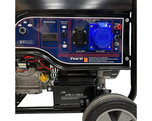 Генератор бензиновий PROFI-TEC PE-8000GE