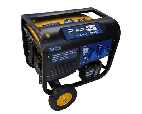Генератор бензиновий PROFI-TEC PE-9000GE