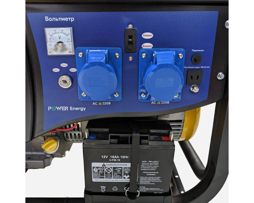 Генератор бензиновий PROFI-TEC PE-9000GE