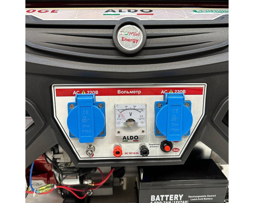 Генератор бензиновий ALDO AP-3800GE