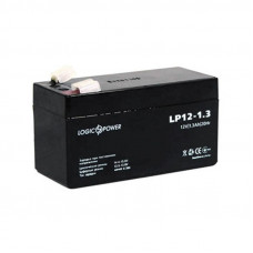 Акумуляторна батарея LogicPower 12V 1.3Ah