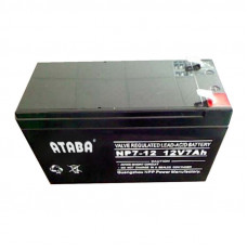 Акумуляторна батарея ATABA AGM 12V 7,2Ah