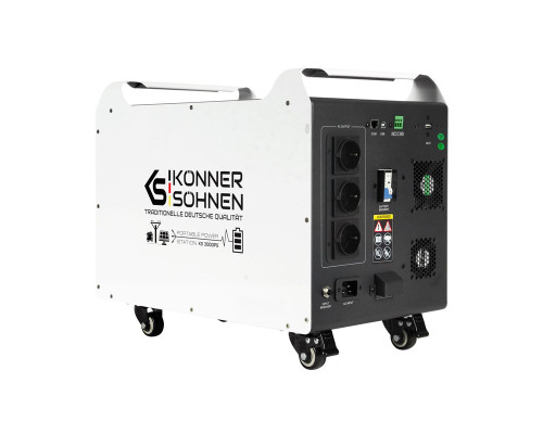 Портативна електростанція Konner&Sohnen KS 3000PS
