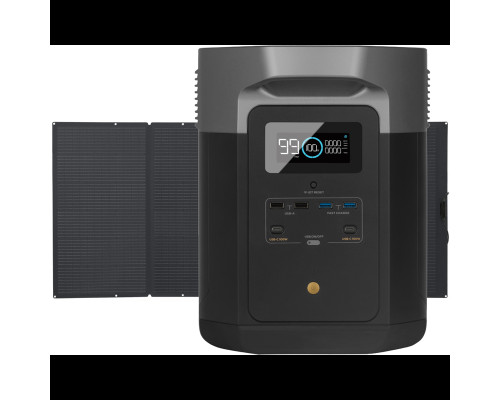 Комплект EcoFlow DELTA Max 2000 + one 400W Solar Panel Bundle