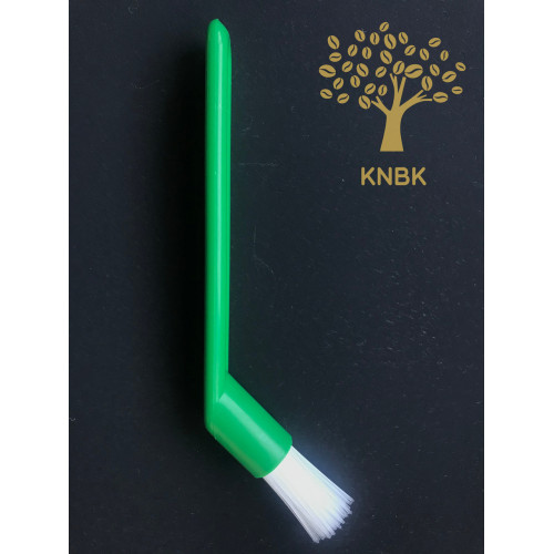 Щётка для чистки групп кофемашины. Зеленый Щётка для чистки групп кофемашины. Зеленый