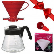 Подарунковий набір HARIO No15 V60 02 для альтернативного заварювання кави