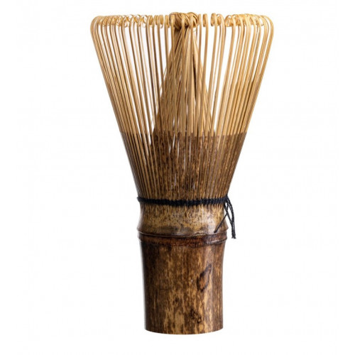 Венчик для матчи Черный (Часен) 76 ворсинок. Бамбук Темный Венчик для матчи Черный (Часен) 76 ворсинок. Бамбук Темный