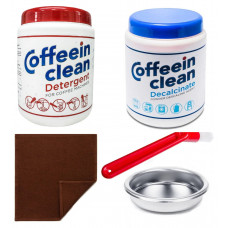 Набір для очищення кавомашини від кавових масел та накипу Порошок