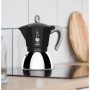 Гейзерна кавоварка Bialetti 280 мл Moka Induction Black (6 su) для індуційної плити