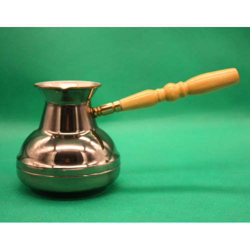 Турка (джезва) медная 550 мл. Сторчай (Славянск) Никель Турка (джезва) медная 550 мл. Сторчай (Славянск) Никель