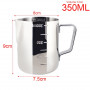 Пітчер молочник 350 мл Jug Coffee Maker з Мітками (Металік)