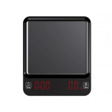 Ваги Smart Precision для приготування кави USB (11x13 см) з таймером і зарядом. Терези