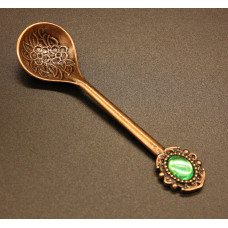 Турецька ложка для кави 12 см 1 шт. Колір мідь Турецька ложка для кави 12 см 1 шт. Колір мідь